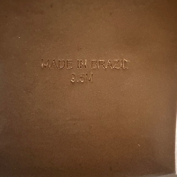 Steve Madden Yellow Leather Sandals - Picture 2 of 3